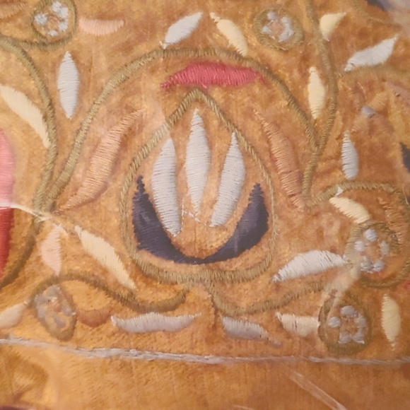 Anthropologie Velvet Satyana square pillow - Picture 7 of 8